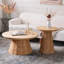 Ensemble de tables basses Modern Modern Burlywood