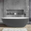 Baignoire de trempage autoportante 71 po. X 35,5 po. 71 po.
