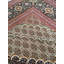 Tapis brun / rouge