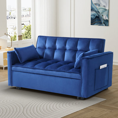 Cubbindall Upholstered Convertible Sofa Bed,Sleeper Sofa,Velvet Sofa,Modern Sofa,Accent Sofa