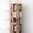 Burlywood Modern Solid wood Rotating Bookshelf
