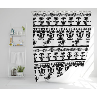 Sporgh Polyester Shower Curtain Set