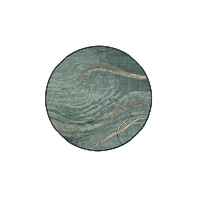 Machine Washable Gray Area Rug