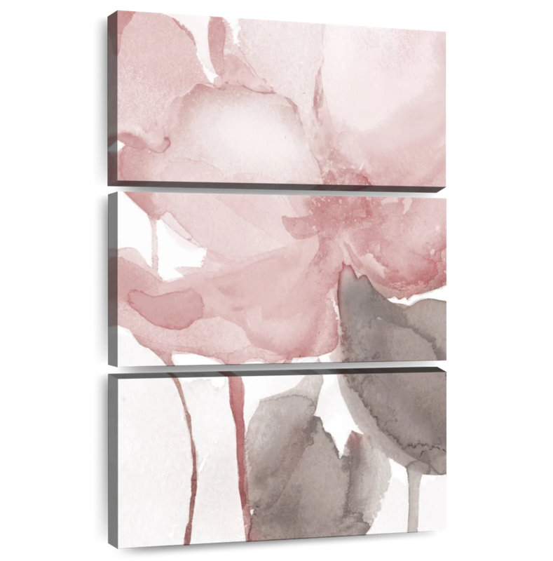 Avery Blush Bloom II, 50" H x 32" W