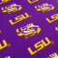 Coussin de chaise de salle à manger intérieur/extérieur lsu tigers NCAA