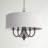 Bhushan 5 - Light Dimmable Drum Chandelier-2127735345