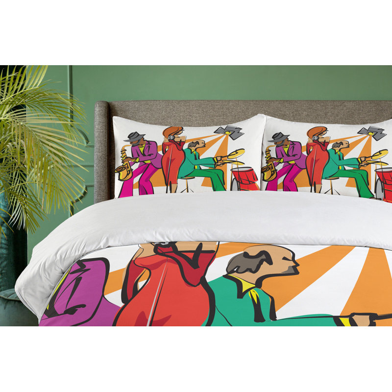 Modern & Contemporary Polyester Duvet Cover