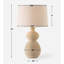 Lampe de table en argile cuite Urska