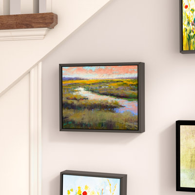 « a glimmer on the barais », reproduction d’art sur toile encadrée