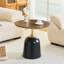 Table d'appoint circulaire avec base en métal-1556831720