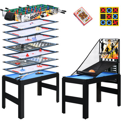 Raychee 15-in-1 Multi Game Table Set, Combo Game Tables