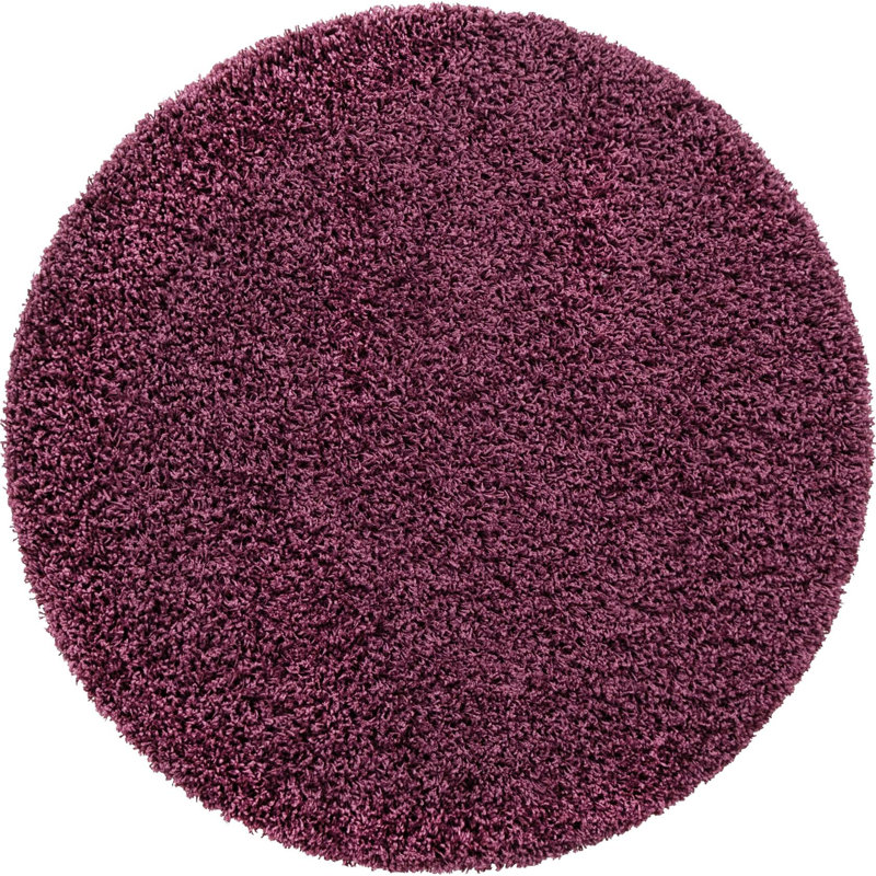 Tapis mauve Renesha, Rond 4 pi