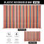 Tapis d'extérieur rayé orange / rouge-263726478-236610570