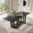 82" Extendable Trestle Dining Table