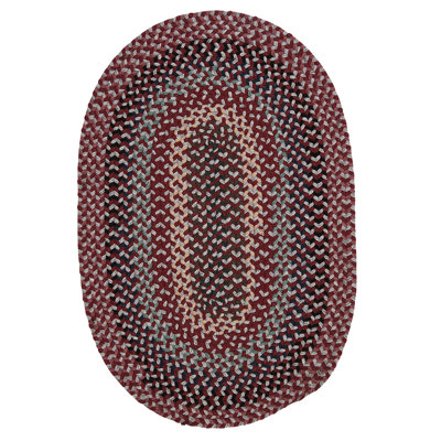 Tapis réversible en laine mélangée Lettie