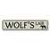 Lizton Sign Shop, Inc Wolf's Lair Custom Aluminum Sign 