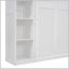 Lit escamotable moderne avec tablettes et lumières DEL Modern-47073184-47073185