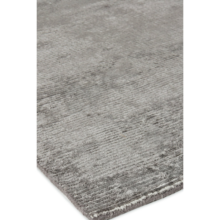 Duo Hand-Loomed Wool/Synthetic Brown Area Rug