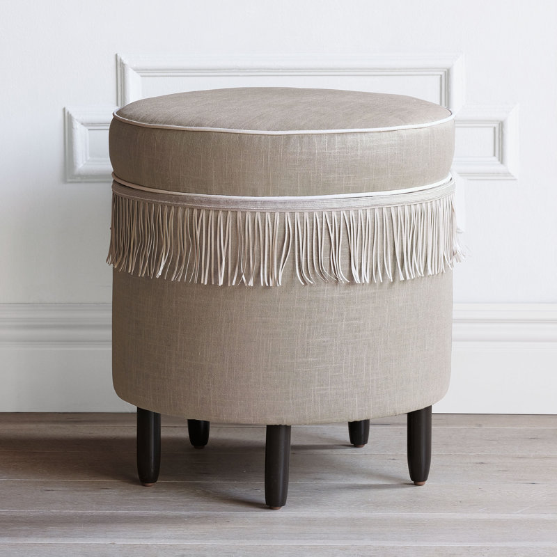 Isolde Round Ottoman