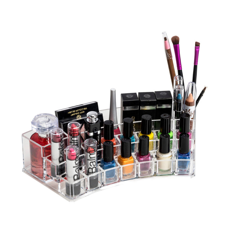 Organisateur de maquillage en acrylique Clabon