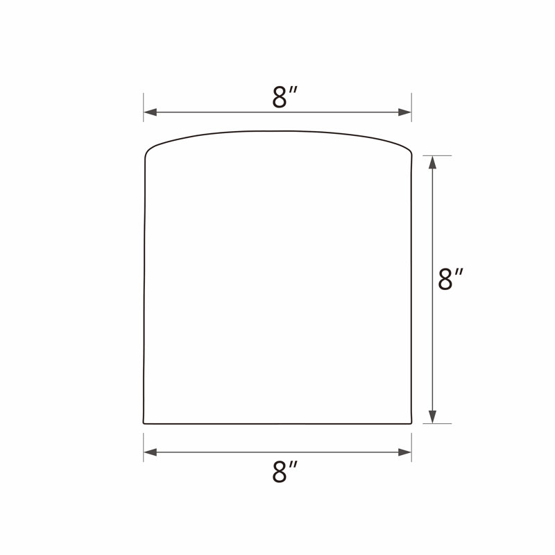 8 in. H Paper Drum Lamp Shade