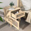 Table de chevet en bois manufacturé Kunkle-148134024