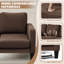 Canapé modulaire convertible 3 places en L avec tissu en lin et repose-pieds mobile-1588216496