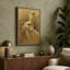 Rabbit in Profile Boho - Wrapped Canvas-1292475635-1292475636