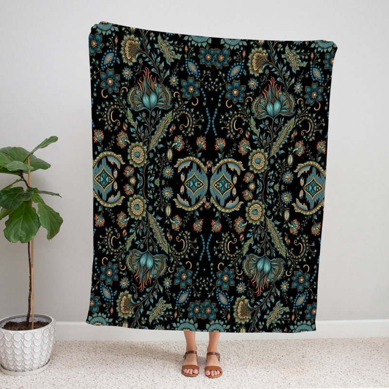 Throw Blanket, 51" W x 60" L