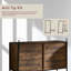 Oscar 6 Drawer 123Cm W Double Dresser-1290965709