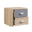 Bramley 53.8cm W Manufactured Wood Bedside Table