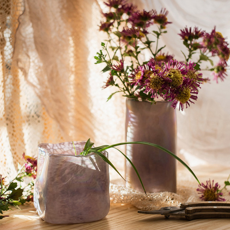 Saco Handmade Glass Table Vase, Small