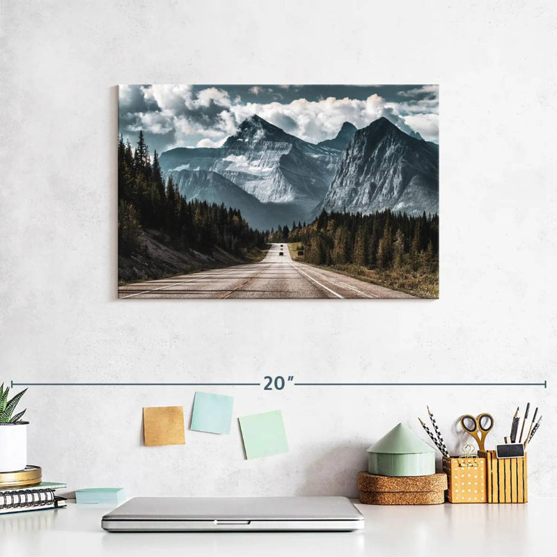 Mehar Great Mountains Road, 8" H x 12" W