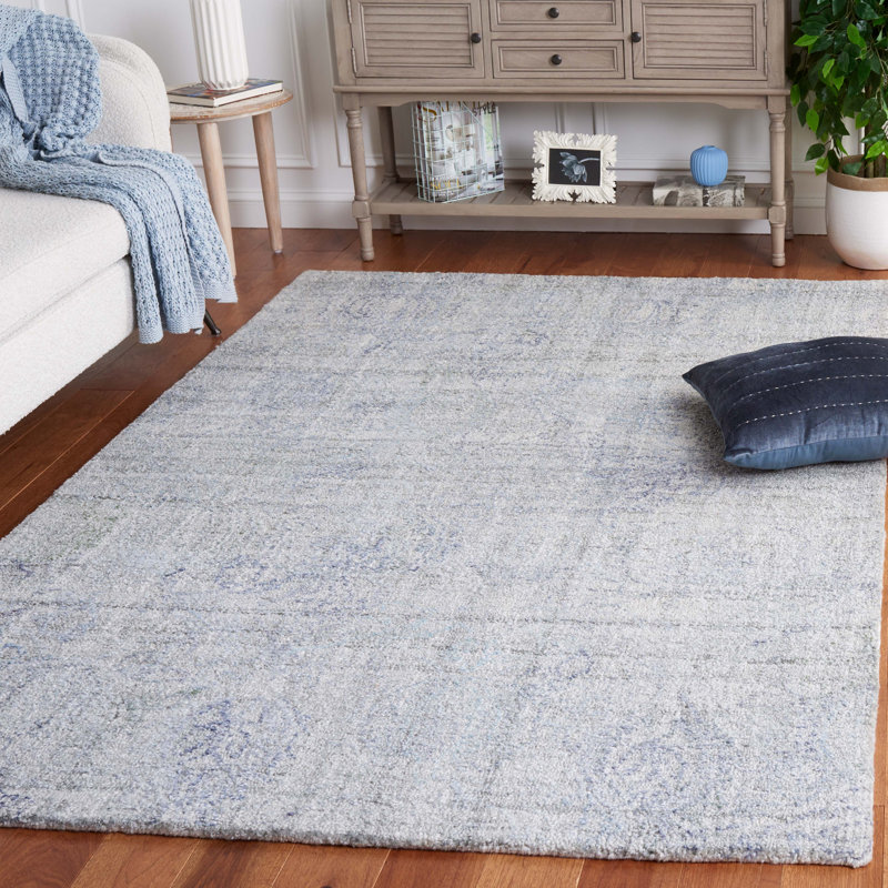 Tapis Marquee 121 en ivoire / gris, Rectangle de 5 pi x 8 pi