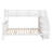 Twin Over Full Bunk Bed With Storage Stairs-1126621301
