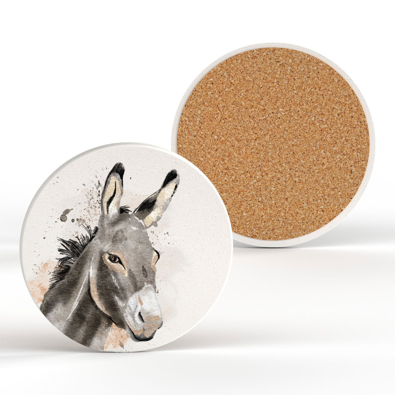 Ceramic Round 1 Piece Coaster