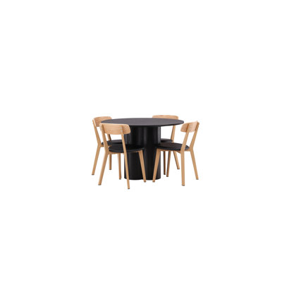 Adah 4 - Person Dining Set