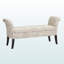 Banc de rangement avec repose-pieds Opulence