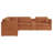 Winfree 5-Piece Modular Sectional with Plastic Leg-364967407