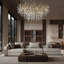 Lustre en cristal 14 lumières Modern-1047968061-1047968056