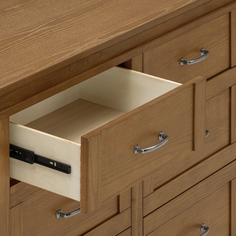 Commode 6 tiroirs Wesley, Bois d'étable
