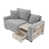 Grey Chenille est en rupture de stock