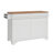 48" White Free-standing Kitchen Island