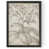 Toile avec encadrement ébène