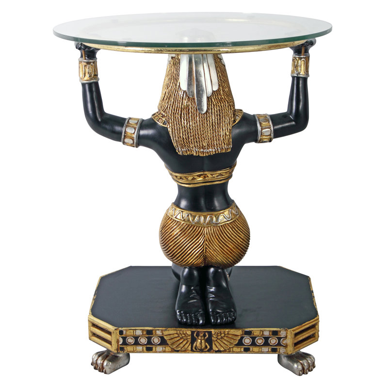 Egyptian Goddess Ma'at Console Table