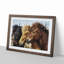 A Trio Of Horses - Single Picture Frame Painting-55457760-55457761