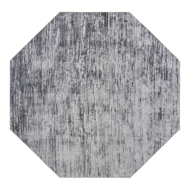 Monsour Chenille Indoor Rug, Octagon 7'7" x 7'7"