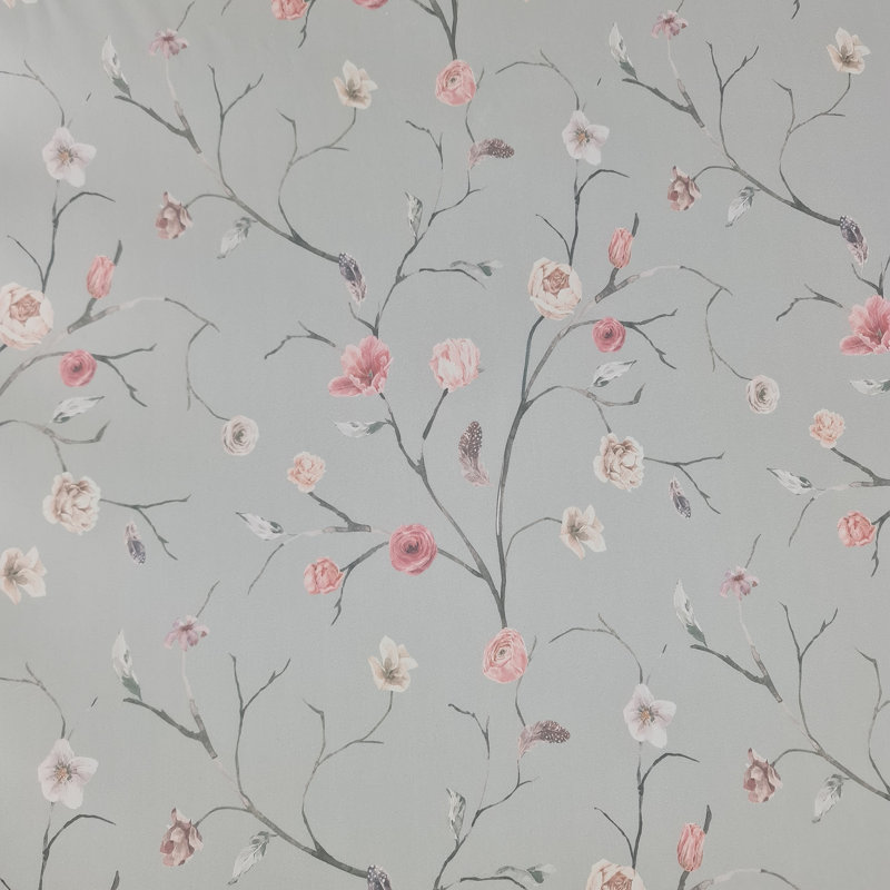 Lillo Floral Cotton Blend - Piece Standard Cot Fitted Sheet