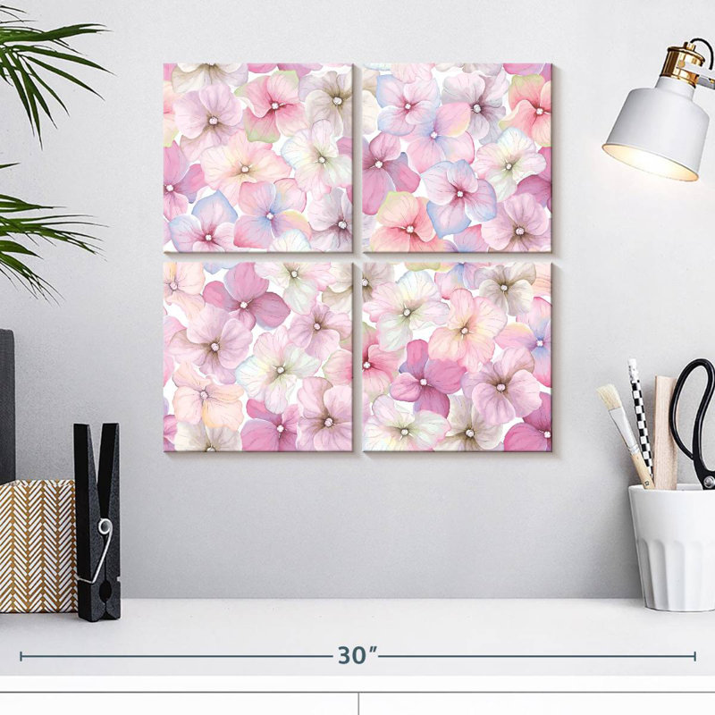Harnek Gradient Pink Hydrangeas