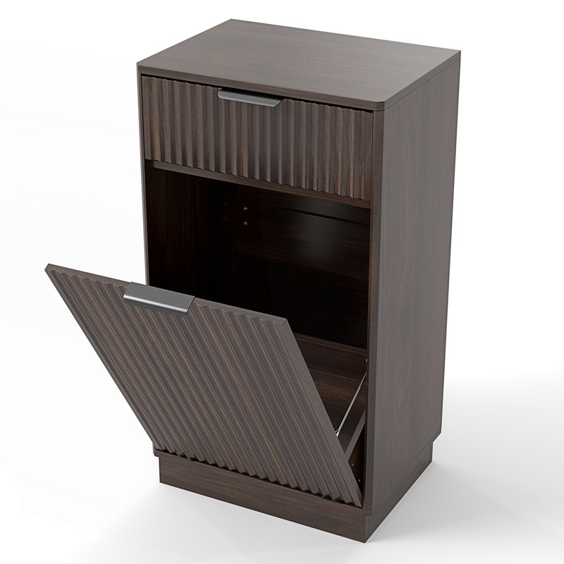 Armoire à poubelle inclinable 10 gallons
